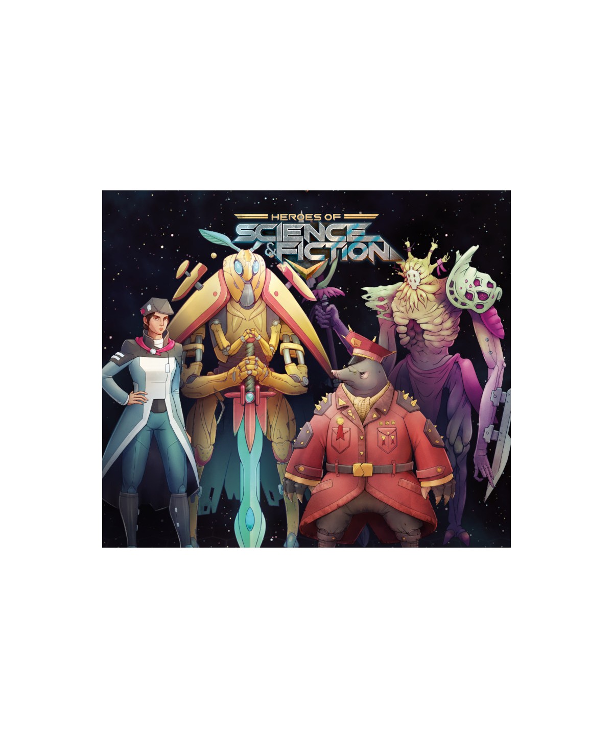Heroes of Science and Fiction Steam Key EUROPE